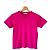 Camiseta Balenciaga con logo de algodón fucsia