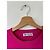 Camiseta Balenciaga con logo de algodón fucsia - vista 6