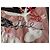 Top Jean Paul Gaultier Sol Rosa Patchwork Poliamida - vista 3