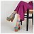 Sandali con platform Dombasle Christian Louboutin scamosciati turchesi Turchese - vista 2