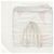 Borsa stampata Étoile Isabel Marant in tela bianca Bianco - vista 4
