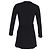 Abito mini con frange Alexander Wang in viscosa nera Nero - vista 3