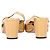 Pumps Slingback CC di Chanel in pelle beige - vista 5