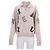 Axel Arigato Typo Rollkragenpullover aus nude Baumwolle Braun Fleisch - Ansicht 6