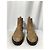 Botas ankle Hermès Findlay em camurça marrom Vermelho - vista 10