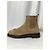 Botas ankle Hermès Findlay em camurça marrom Vermelho - vista 11