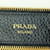 Prada Schultertasche aus schwarzem Vitello Daino - Ansicht 9