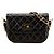 Chanel Negro CC Acolchado de Cordero con Cadena