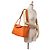 Hermès Arancione Clemence Lindy 34 - vista 10