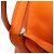 Hermès Arancione Clemence Lindy 34 - vista 8