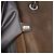 Chanel Brown Jumbo Quilted Lambskin Coco Rain Flap Marrone Cachi - vista 6