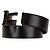 Cinturón reversible Constance H de cuero negro Hermès - vista 2