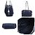 Borsa a spalla in nylon blu navy Prada - vista 2