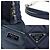 Borsa a spalla in nylon blu navy Prada - vista 5