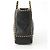 2.55 Borsa Tote Chanel Matelassé Coco Mark Chain Nero - vista 4