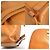 Chanel Coco Mark Leather Backpack Brown - view 4