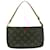 Louis Vuitton Monogram Pochette Accessoires Brown Leather Plastic  ref.2186390