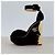 Sandali Two-Faced di Charlotte Olympia Nero D'oro - vista 3