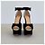 Sandali Two-Faced di Charlotte Olympia Nero D'oro - vista 4