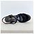 Sandali con zeppa Saint Laurent Suede Nero e Glitter Multicolore - vista 7