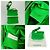 Borsa a tracolla classica Pillow di Bottega Veneta Verde - vista 9