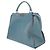 Fendi Peekaboo Große Tote-Tasche Blau - Ansicht 2