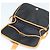 Borsa a Spalla SAINT LAURENT PVC Nera Auth bs24667 Nero - vista 11
