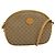 Gucci Borsa a Spalla Micro GG Supreme PVC Marrone Oro 007 084 0094 Auth BA1504 D'oro