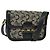 Céline Borsa a spalla CELINE C Sulky in tela blu navy e oro Auth BA1378 D'oro