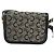 Céline Borsa a spalla CELINE C Sulky in tela blu navy e oro Auth BA1378 D'oro - vista 2