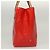 LOUIS VUITTON Monogram Vernis Reade PM Borsa a Mano Rossa M91088 LV Auth ti2980 Rosso - vista 4