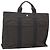 Hermès HERMES Handtasche Her Line MM Canvas Grau Silber Auth th5896 Braun