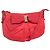 Borsa a spalla Salvatore Ferragamo in nylon rosa oro Auth bs24618 D'oro