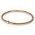 Pulsera flexible Primavera de oro rosa de 3,5 mm de Roberto Coin - vista 3