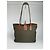 Vintage Yves Saint Laurent Handtasche grau braun - Ansicht 15