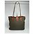 Vintage Yves Saint Laurent Handtasche grau braun - Ansicht 2