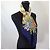 Emanuel Ungaro Foulard Ungaro in seta con farfalle vintage anni '80 Blu Multicolore - vista 2
