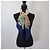 Emanuel Ungaro Foulard Ungaro in seta con farfalle vintage anni '80 Blu Multicolore - vista 8