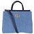 Gucci Borsa da shopping con manico in denim GG Marmont Blu