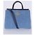 Gucci Borsa da shopping con manico in denim GG Marmont Blu - vista 2
