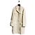 Chanel Coat Eggshell Mohair Wool Silk Size 40