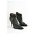 Moschino Botas de cuero caqui - vista 3