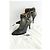 Moschino Botas de cuero caqui - vista 7