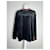 Vintage Courreges Samt Pullover schwarz braun  - Ansicht 3