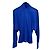 Autre Marque Top en 100% lana con espalda sexy abierta Azul