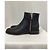 Bota flat Britt da Michael Kors em couro preto - vista 10