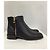 Bota flat Britt da Michael Kors em couro preto - vista 13