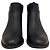 Bota flat Britt da Michael Kors em couro preto - vista 2
