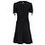 Vestido de poliéster negro con cuentas Frenze de Emilio Pucci - vista 3