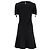 Vestido de poliéster negro con cuentas Frenze de Emilio Pucci - vista 8